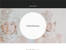 Tablet Screenshot of hairbybrianne.com